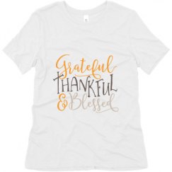 Ladies Relaxed Fit Super Soft Triblend Tee