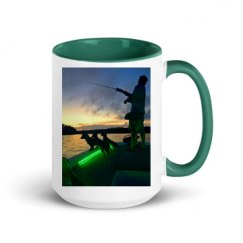 15oz Ceramic Mug with Color Inside