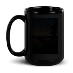 15oz Black Glossy Mug