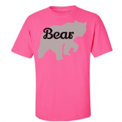 Unisex Ultra Cotton Safety Neon Crewneck Tee