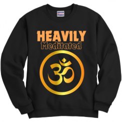 Unisex Film and Foil Crewneck Sweatshirt
