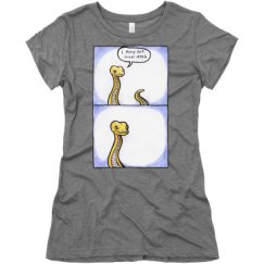 Ladies Slim Fit Super Soft Triblend Tee