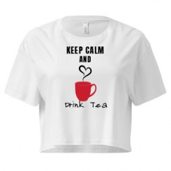 Ladies Festival Cali Crop Top Tee