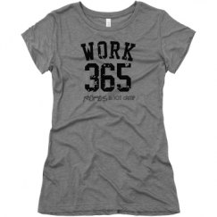 Ladies Slim Fit Super Soft Triblend Tee