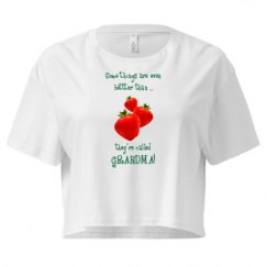 Ladies Festival Cali Crop Top Tee