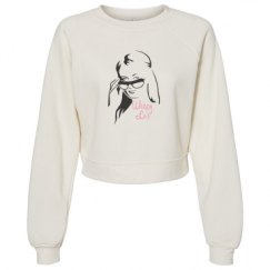 Women's Raglan Pullover Fleece