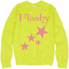 Unisex Neon Crewneck Sweatshirt
