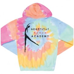 Unisex Tie-Dye Fleece Hoodie
