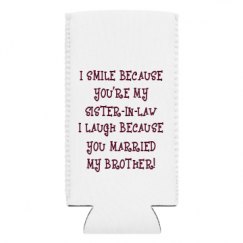 Slim 12 oz Can Cooler