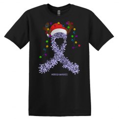 Anorexia Fighteranorexia Awareness - ribbon santa hat c