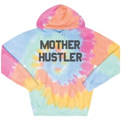 Unisex Tie-Dye Fleece Hoodie