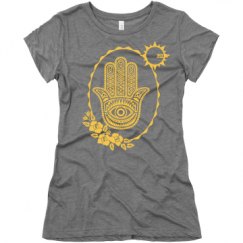 Ladies Slim Fit Super Soft Triblend Tee