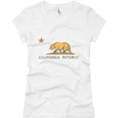 Ladies Slim Fit Basic Promo Jersey Tee