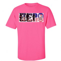 Unisex Ultra Cotton Safety Neon Crewneck Tee