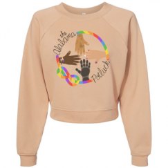 Women's Raglan Pullover Fleece