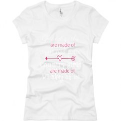Ladies Slim Fit Basic Promo Jersey Tee