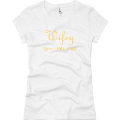 Ladies Slim Fit Basic Promo Jersey Tee