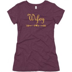 Ladies Slim Fit Super Soft Triblend Tee