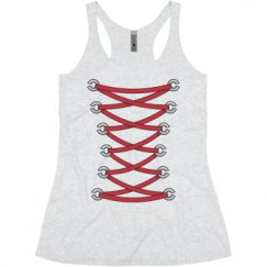 Ladies Slim Fit Super Soft Racerback Triblend Tank