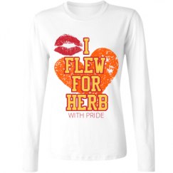 Ladies Relaxed Fit Basic Long Sleeve Tee