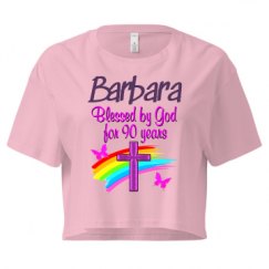 Ladies Festival Cali Crop Top Tee