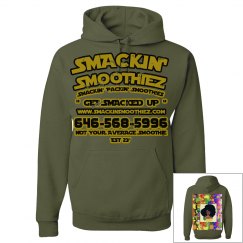 SMACKIN' HOODIE (MILITARY GREEN)
