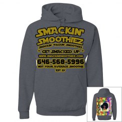 SMACKIN' HOODIE (DARK HEATHER)