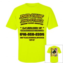 SMACKIN' TEE (SAFETY GREEN)