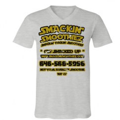 Unisex V-Neck Jersey Tee