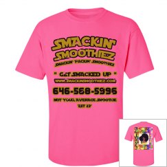SMACKIN' TEE (SAFETY PINK)