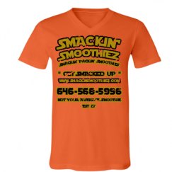 Unisex V-Neck Jersey Tee