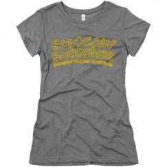 Ladies Slim Fit Super Soft Triblend Tee