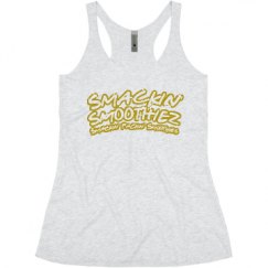 Ladies Slim Fit Super Soft Racerback Triblend Tank