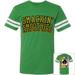 SMACKIN' UNISEX VINTAGE SPORTS T-SHIRT (GREEN)