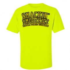 Unisex Ultra Cotton Safety Neon Crewneck Tee