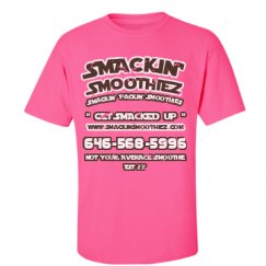 Unisex Ultra Cotton Safety Neon Crewneck Tee