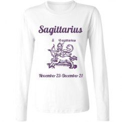 Ladies Relaxed Fit Basic Long Sleeve Tee