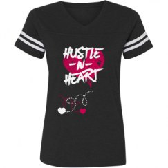 Ladies Relaxed Fit Vintage Sports Tee