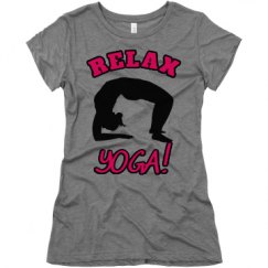 Ladies Slim Fit Super Soft Triblend Tee