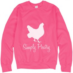 Unisex Neon Crewneck Sweatshirt