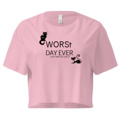 Ladies Festival Cali Crop Top Tee