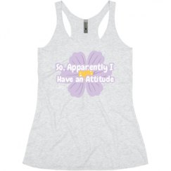 Ladies Slim Fit Super Soft Racerback Triblend Tank
