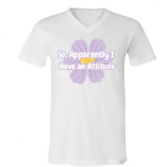 Unisex V-Neck Jersey Tee