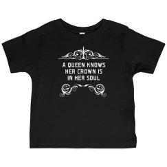 In her soul tee (youth) BLK