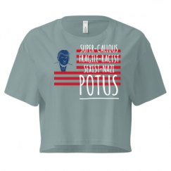 Ladies Festival Cali Crop Top Tee