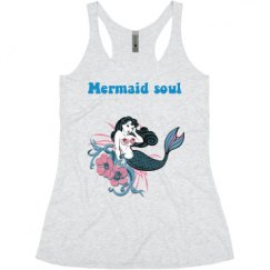 Ladies Slim Fit Super Soft Racerback Triblend Tank