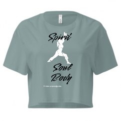 Ladies Festival Cali Crop Top Tee