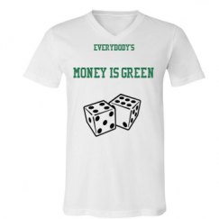 Unisex V-Neck Jersey Tee