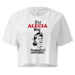 Ladies Festival Cali Crop Top Tee