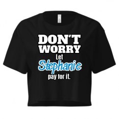 Ladies Festival Cali Crop Top Tee